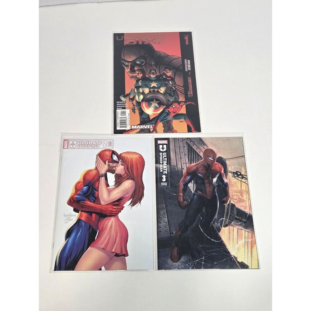 Ultimate Spider-Man Ultimate Comic Lot | 3 Issue Run | Marvel Variant Bundle